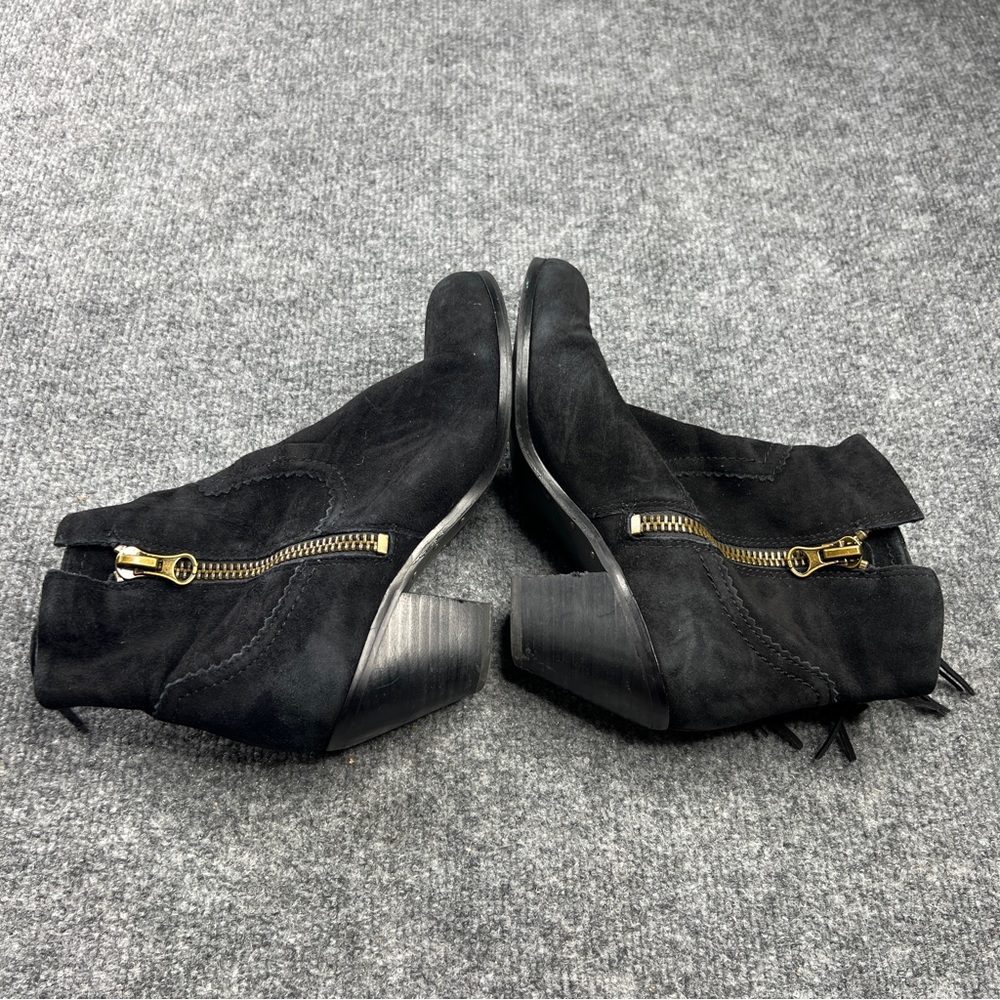 Sam Edelman Size 7 Embossed Reyes Heeled Zip Boot/Booties - Picture 7 of 10